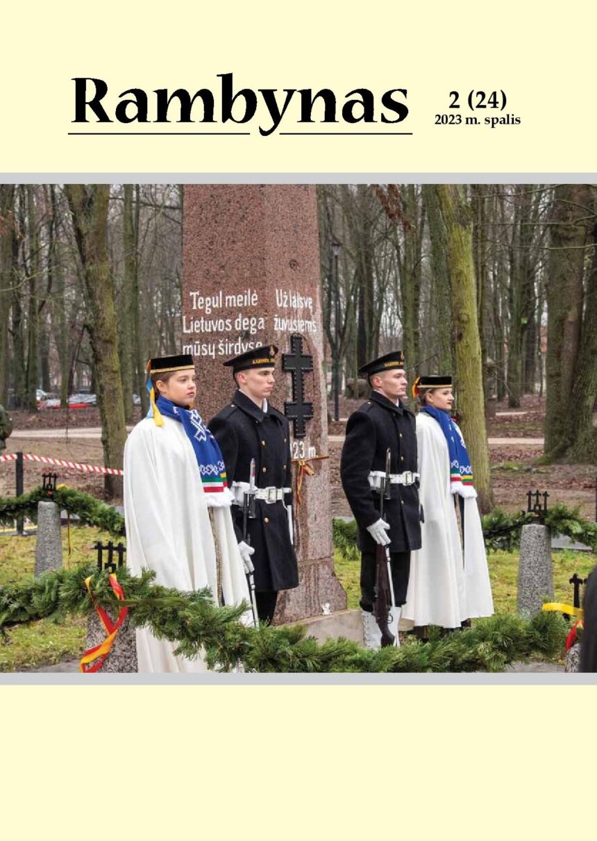 Išleistas antrasis šių metų Rambyno numeris Išleistas antrasis šių metų Rambyno numeris