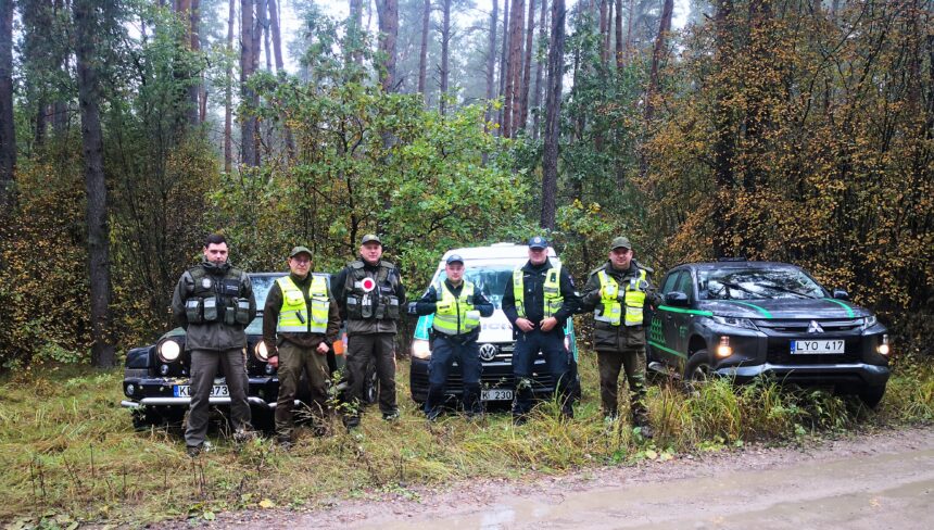 Sustiprinta miškų apsauga: vyksta miškininkų reidai su policija ir aplinkosaugininkais