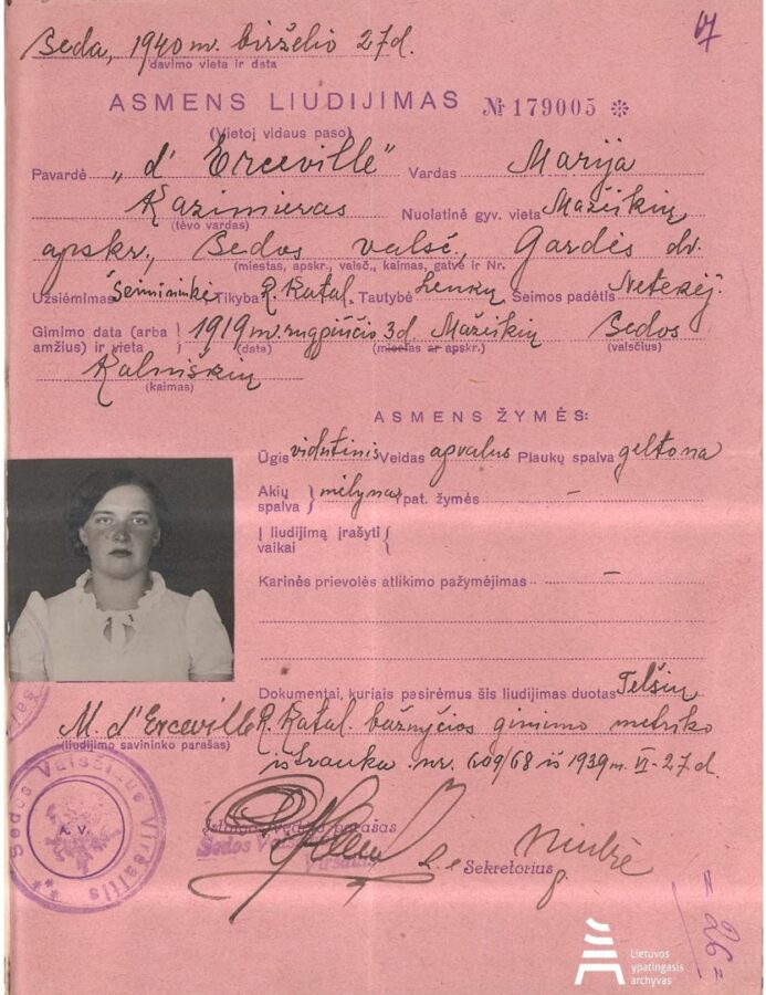 Prancūzų kilmės Žemaitijos tremtiniai Prancūzų kilmės Žemaitijos tremtiniai