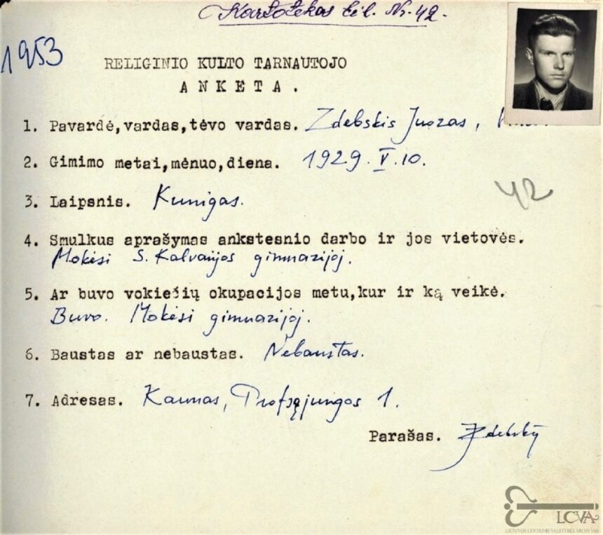 „Ir jei mūsų ‒ kunigų ‒ neteis teismai šiandien, mus teis tauta!”. Kunigo Juozo Zdebskio 90-osios gimimo metinės