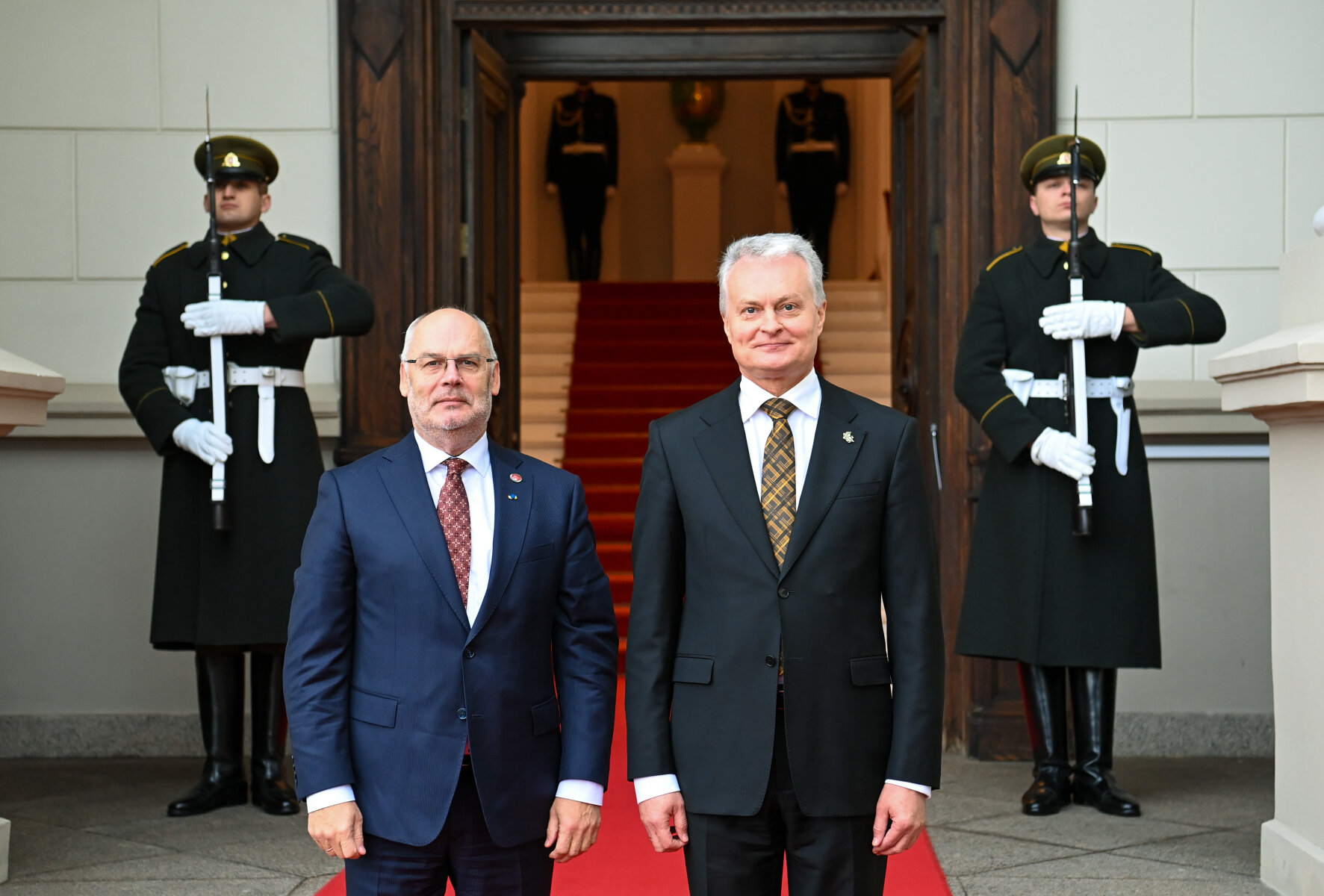 Susitiko Lietuvos ir Estijos Prezidentai