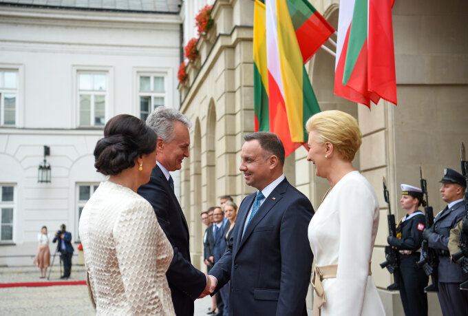 Prezidentas pasveikino Lenkiją Nepriklausomybės dienos proga