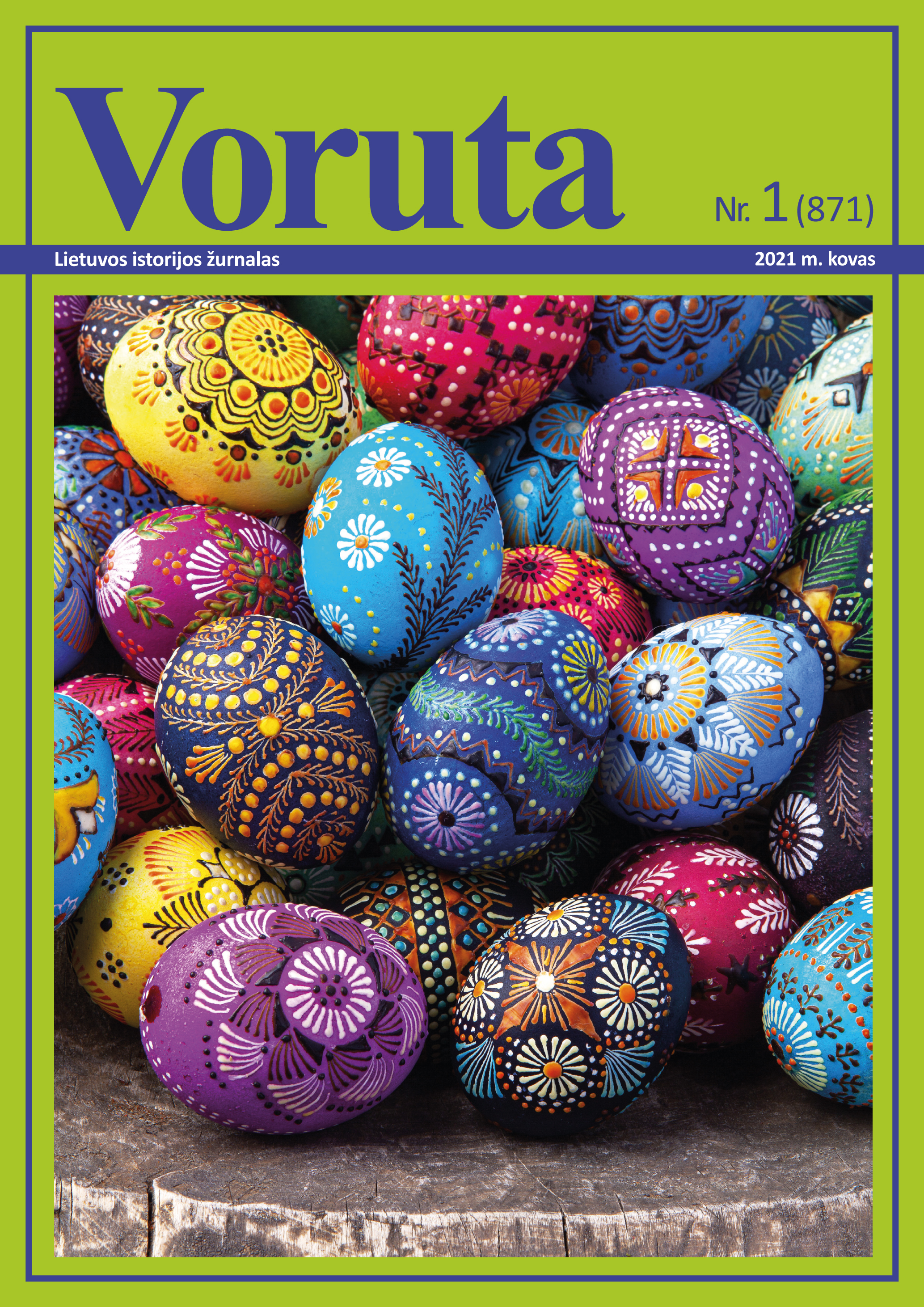 Maloniai kviečiame skaityti pirmąjį 2021 m.  Lietuvos istorijos žurnalo „Voruta“ numerį